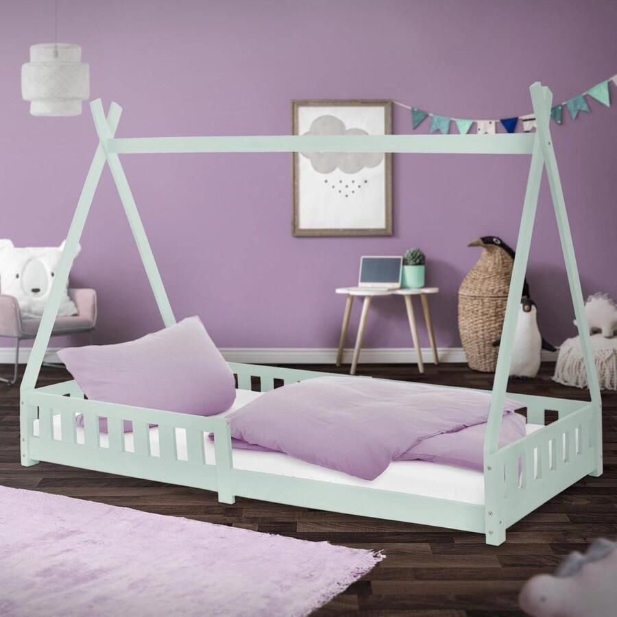 Lexium Store Lexium Grondbed Peuterbed Kinderbed Bedhuisje Huisbed Grondbed Peuter Laag Bed Vloerbed