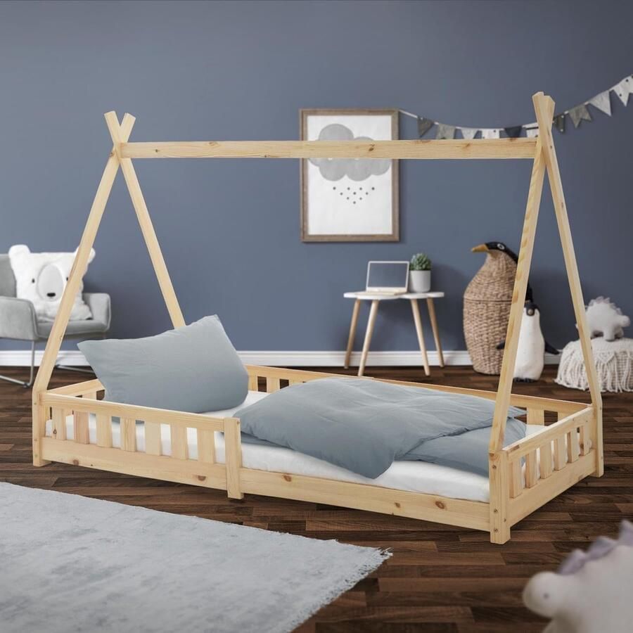 Lexium Store Lexium Grondbed Peuterbed Kinderbed Bedhuisje Huisbed Grondbed Peuter Laag Bed Vloerbed