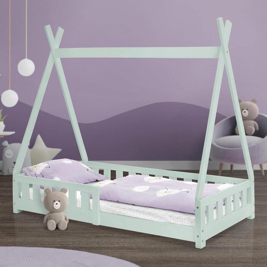 Lexium Store Lexium Grondbed Peuterbed Kinderbed Bedhuisje Huisbed Grondbed Peuter Laag Bed Vloerbed
