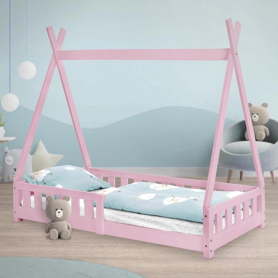 Lexium Store Lexium Grondbed Peuterbed Kinderbed Bedhuisje Huisbed Grondbed Peuter Laag Bed Vloerbed