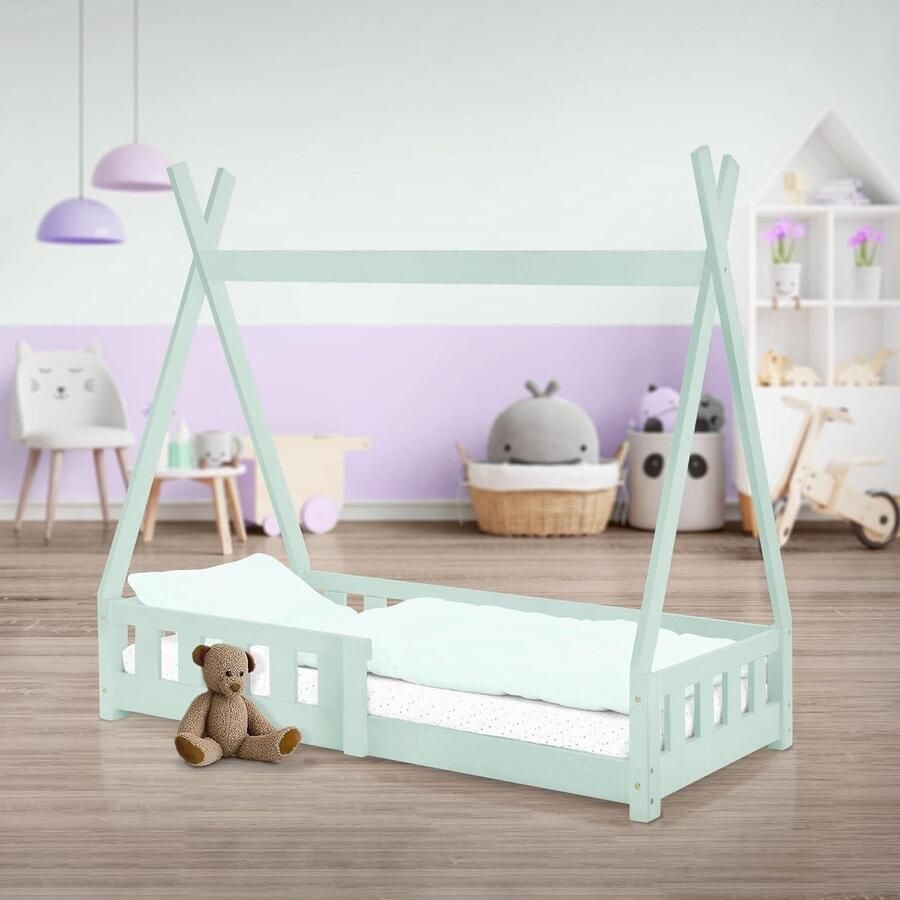 Lexium Store Lexium Grondbed Peuterbed Kinderbed Bedhuisje Huisbed Grondbed Peuter Laag Bed Vloerbed