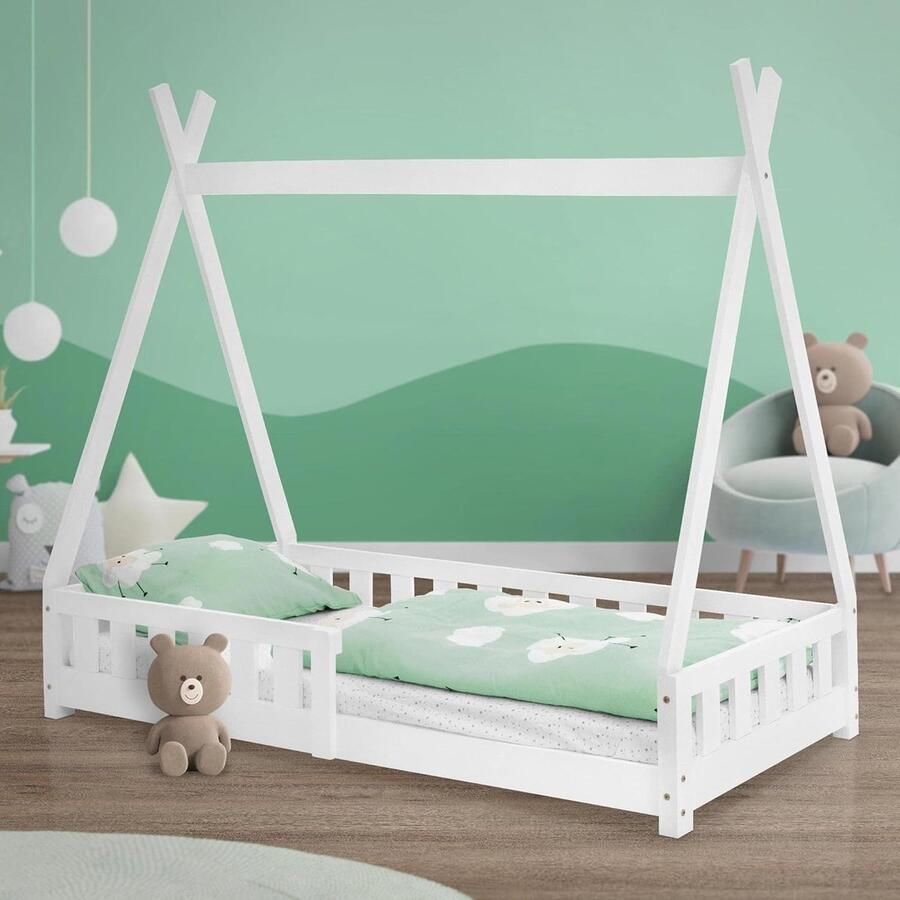 Lexium Store Lexium Grondbed Peuterbed Kinderbed Bedhuisje Huisbed Grondbed Peuter Laag Bed Vloerbed
