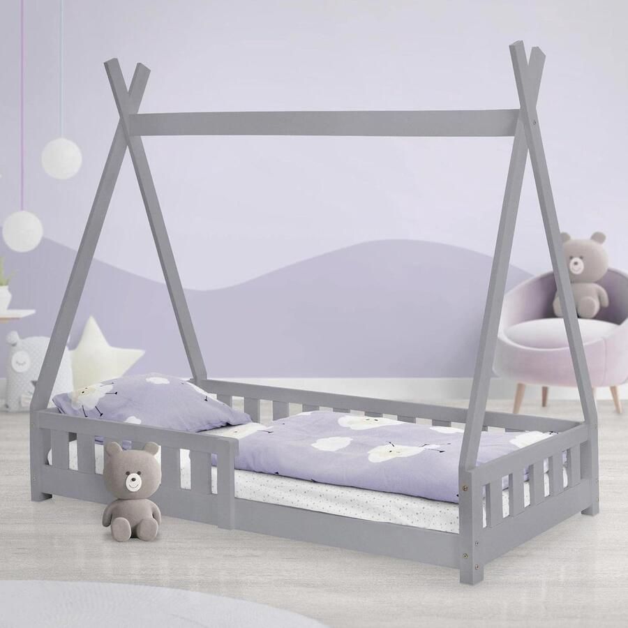 Lexium Store Lexium Grondbed Peuterbed Kinderbed Bedhuisje Huisbed Grondbed Peuter Laag Bed Vloerbed