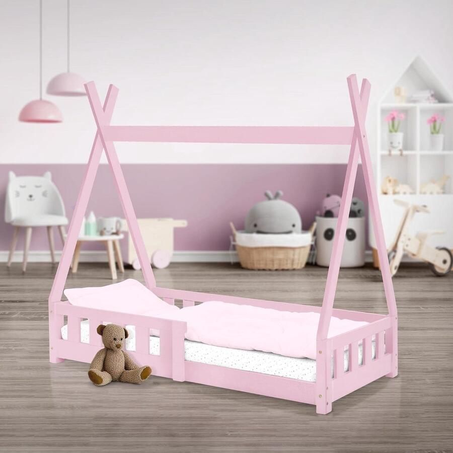 Lexium Store Lexium Grondbed Peuterbed Kinderbed Bedhuisje Huisbed Grondbed Peuter Laag Bed Vloerbed