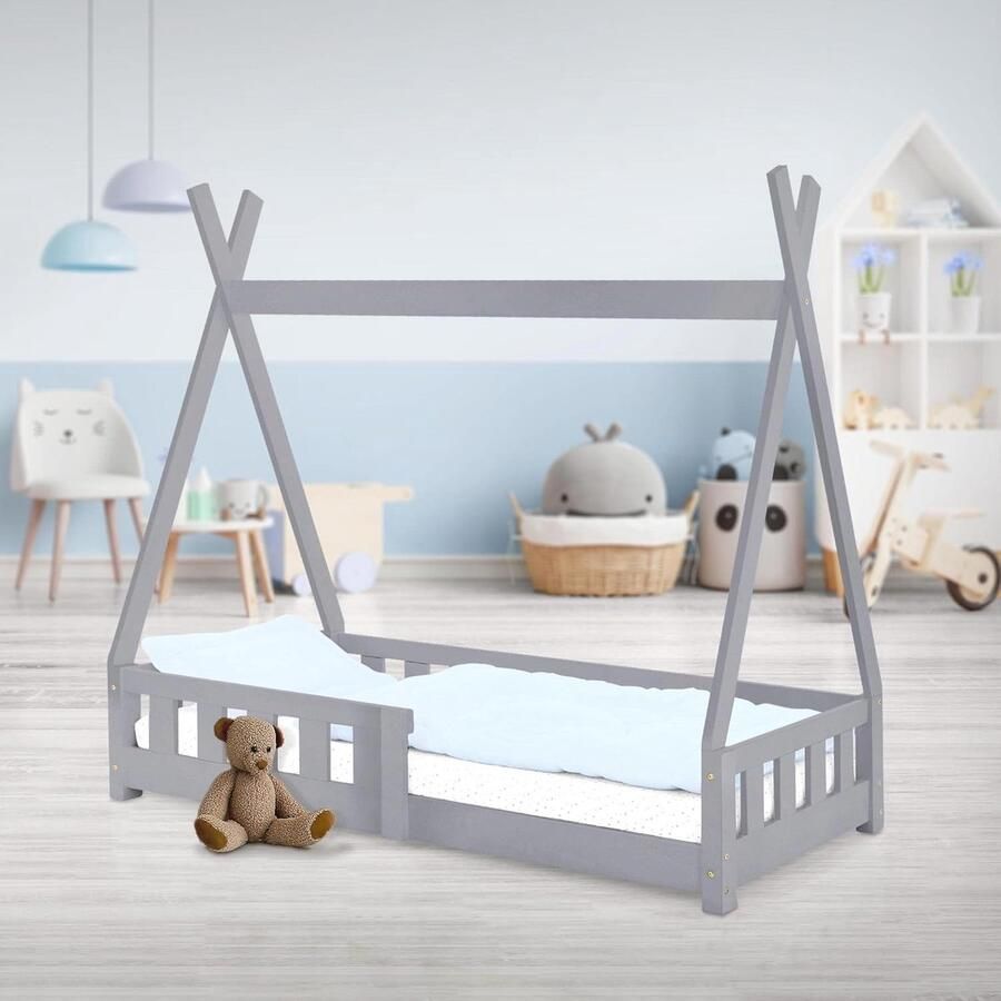 Lexium Store Lexium Grondbed Peuterbed Kinderbed Bedhuisje Huisbed Grondbed Peuter Laag Bed Vloerbed