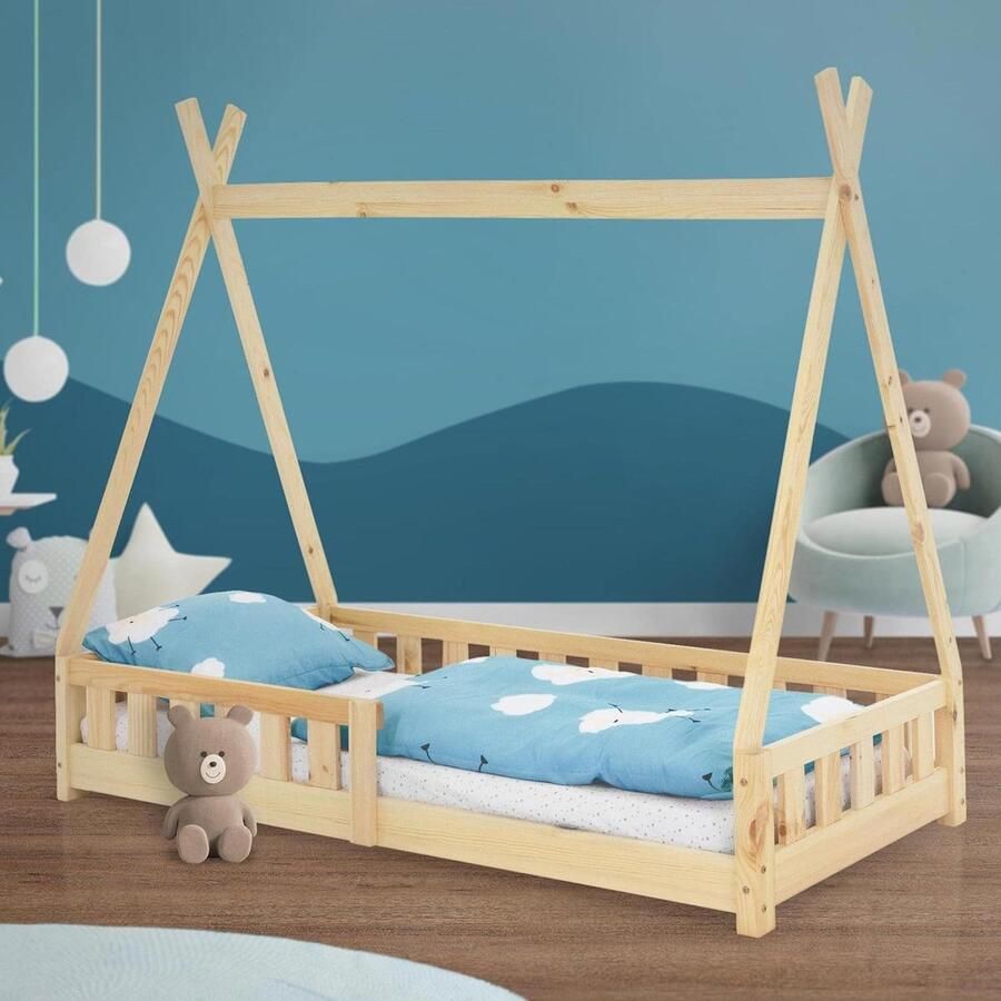 Lexium Store Lexium Grondbed Peuterbed Kinderbed Bedhuisje Huisbed Grondbed Peuter Laag Bed Vloerbed