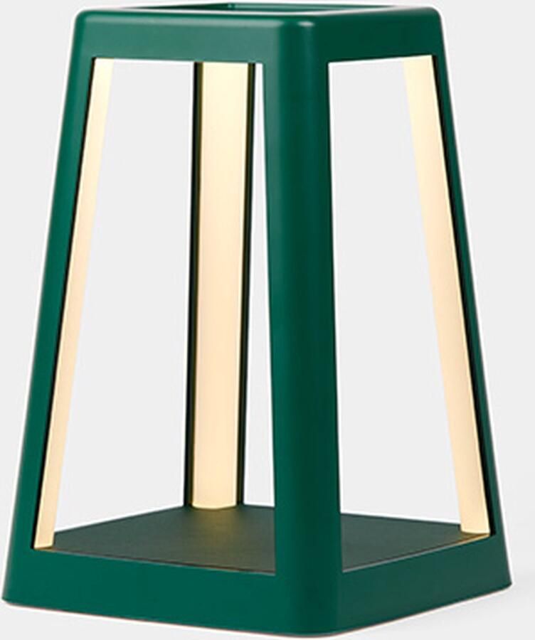 Lexon Design LANTERN Portable LED Lamp Dark Green