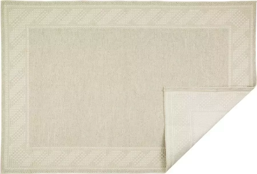 Lifa garden Indoor en Outdoor Vloerkleed Weerbestendig Buitenvloerkleed Crème Tuinkleed voor Balkon en Terras 200 x 290 cm - Foto 2