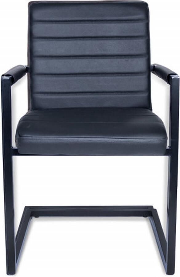 Lifa-Living Stoel Adelaide Set 2 Stoel Adelaide Set 2 Donkergrijs - Foto 2