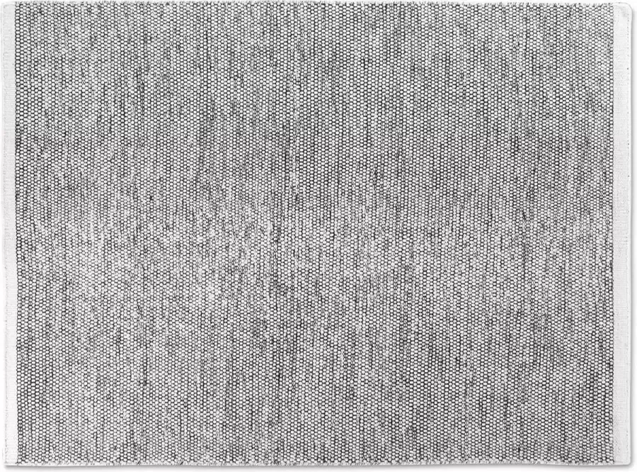 Lifa-Living Wol Vloerkleed Zwart Wit 160 x 230 cm 70% Wol en 30% Katoen Poolhoogte 6 mm Geweven - Foto 2