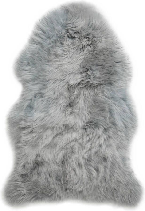 Lifa-Living Wol Vloerkleed Grijs 160 x 230 cm 70% Wol en 30% Katoen Poolhoogte 6 mm Geweven