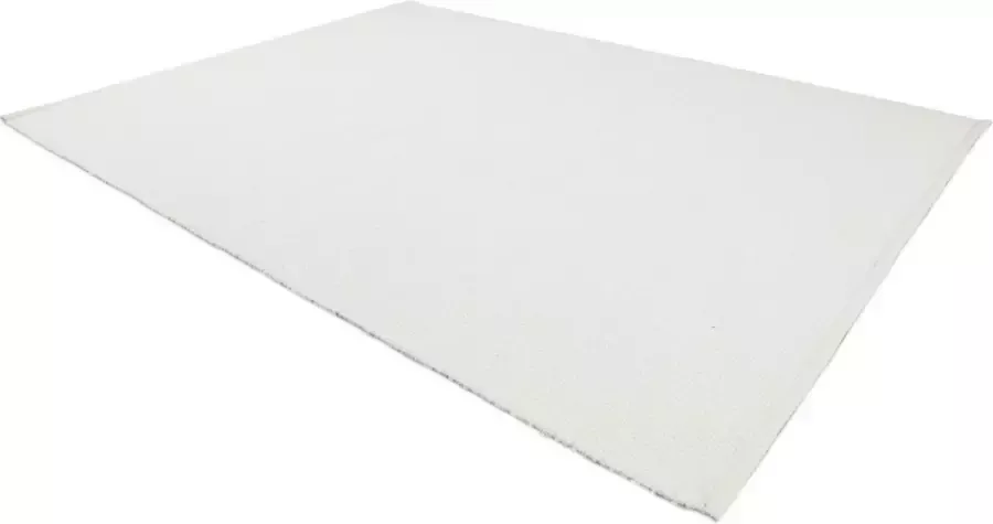 Lifa-Living Wol Vloerkleed Wit 160 x 230 cm 70% Wol en 30% Katoen Poolhoogte 6 mm Geweven - Foto 3