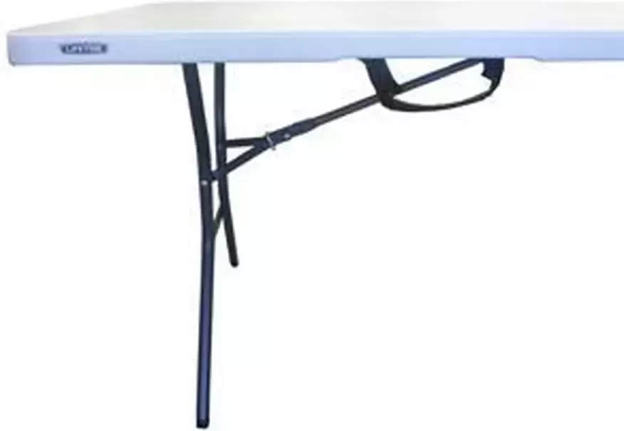 Lifetime werktafel buffettafel 180 cm inklapbaar als koffer wit
