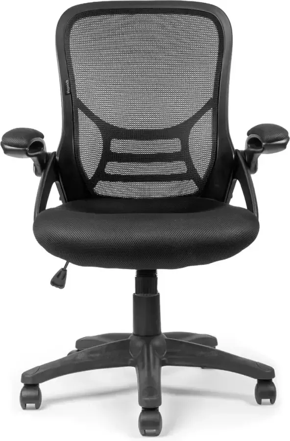 LifeGoods Ergonomische Bureaustoel Office Chair Gamestoel Gaming Stoel Verstelbaar Volwassenen Zwart