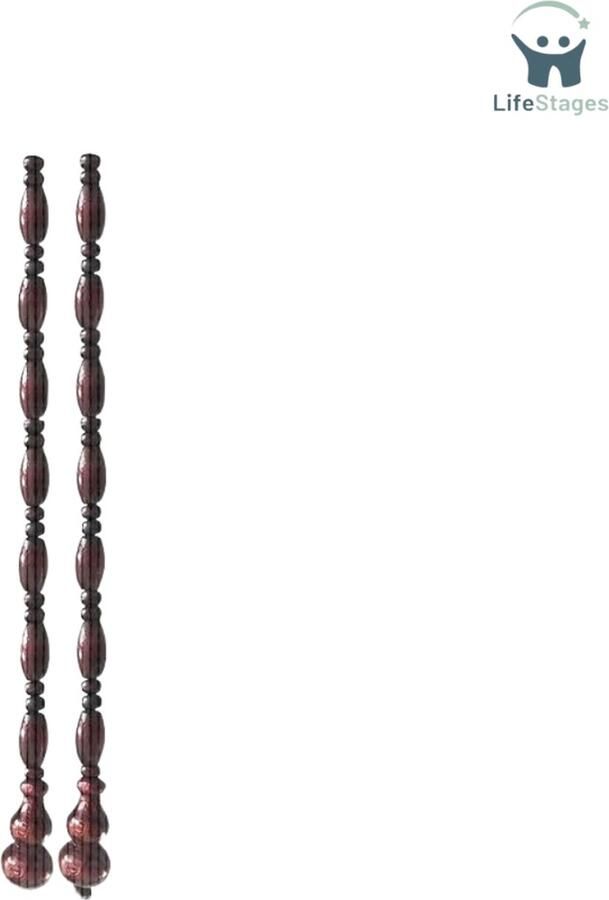 LifeStages Vliegengordijn Kralen 45 Strengen Hangende Kralengordijnen Vliegengordijn Voor Deuropening Woonkamer Ingang Kamerscherm Kast Café Restaurant Rood