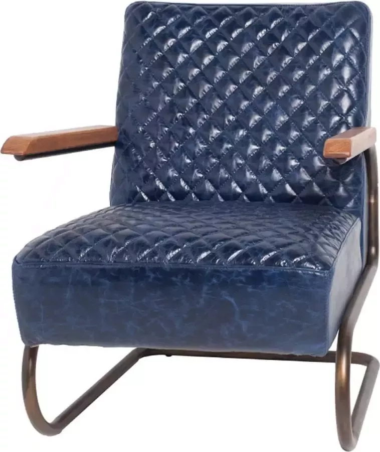 Lifestyle Home Collection Edward Fauteuil Blauw