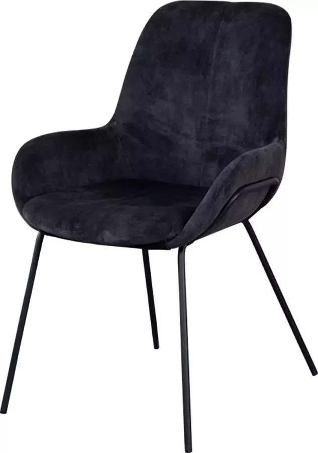 Lifestyle Home Collection lifestyle eetkamerstoel livingston antraciet