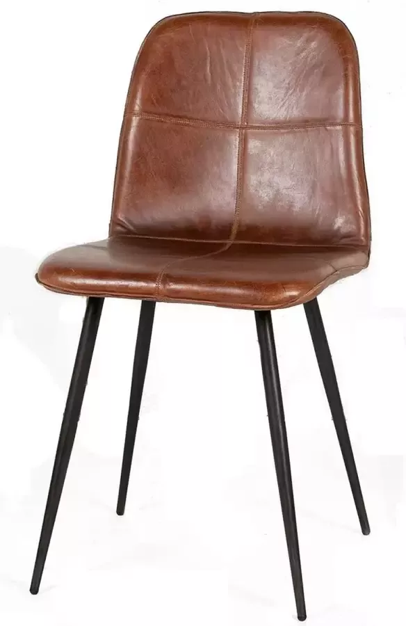 Lifestyle Home Collection Lifestyle Eetkamerstoel Montana Cognac