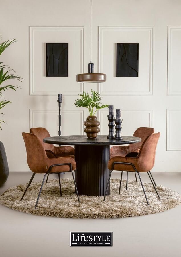 Lifestyle Home Collection lifestyle eetkamerstoel livingston naturel