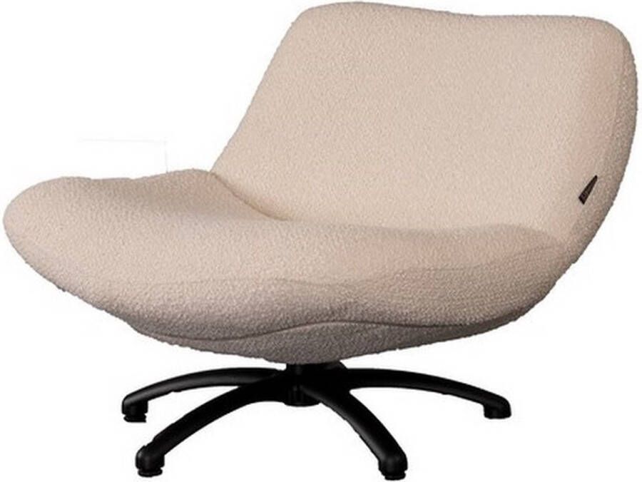 Lifestyle Home Collection Lifestyle Fauteuil Washington Bouclé Luno Ecru