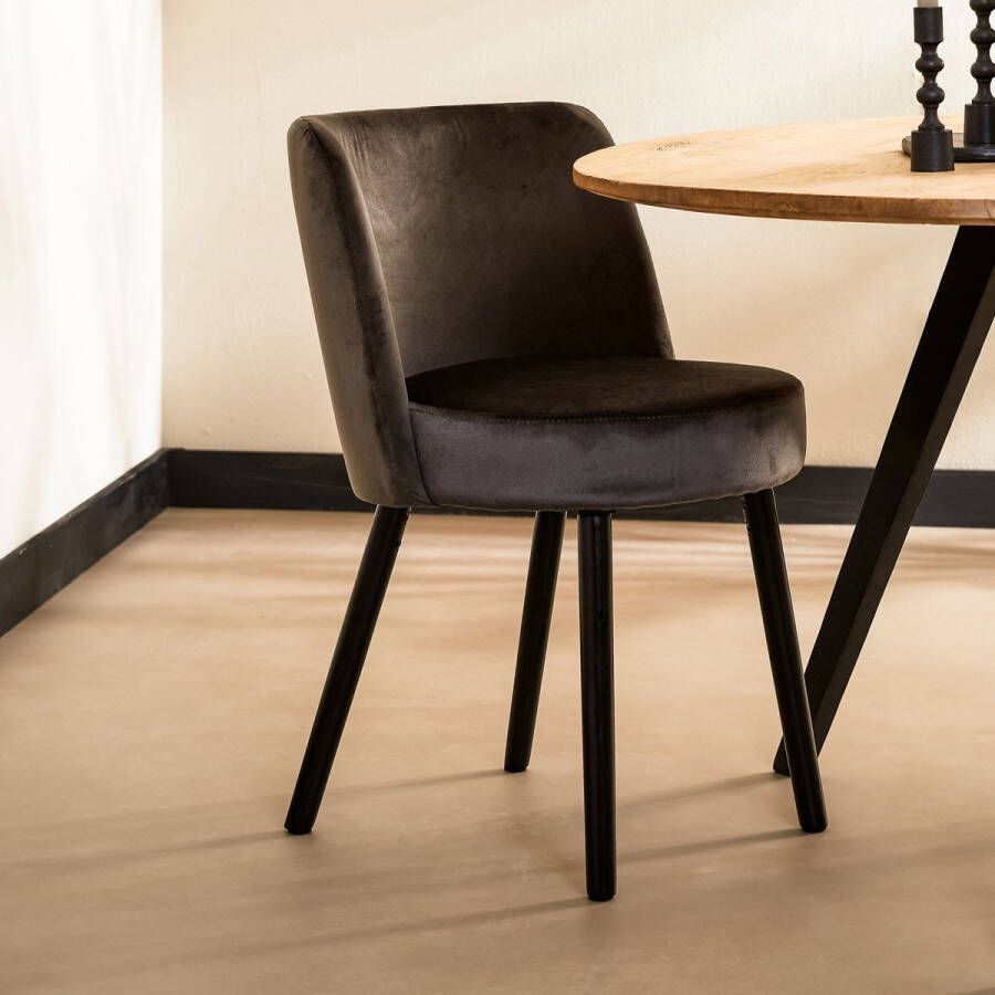 LifestyleFurn Ronde Salontafel Arnetra Set van 3 stuks Acaciahout Massief acacia naturel