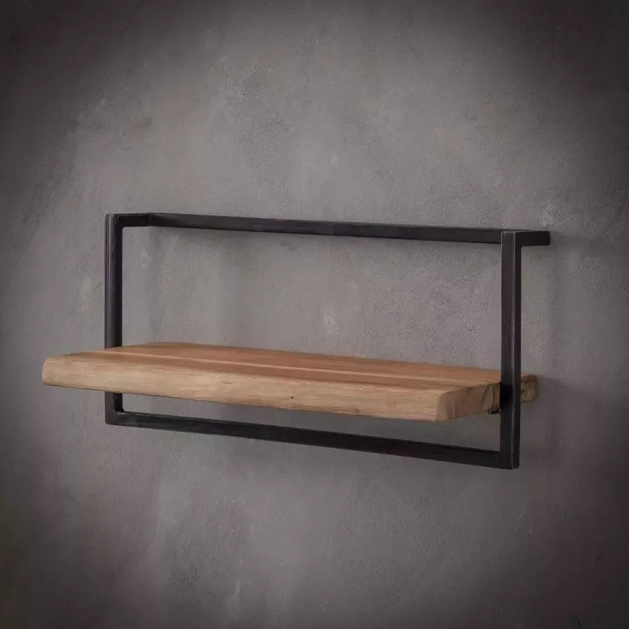 LifestyleFurn Industriële Wandplank 'Buster' 65cm