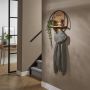 LifestyleFurn Kapstok Wandplank 'Jacori' Acaciahout Ø50cm - Thumbnail 2