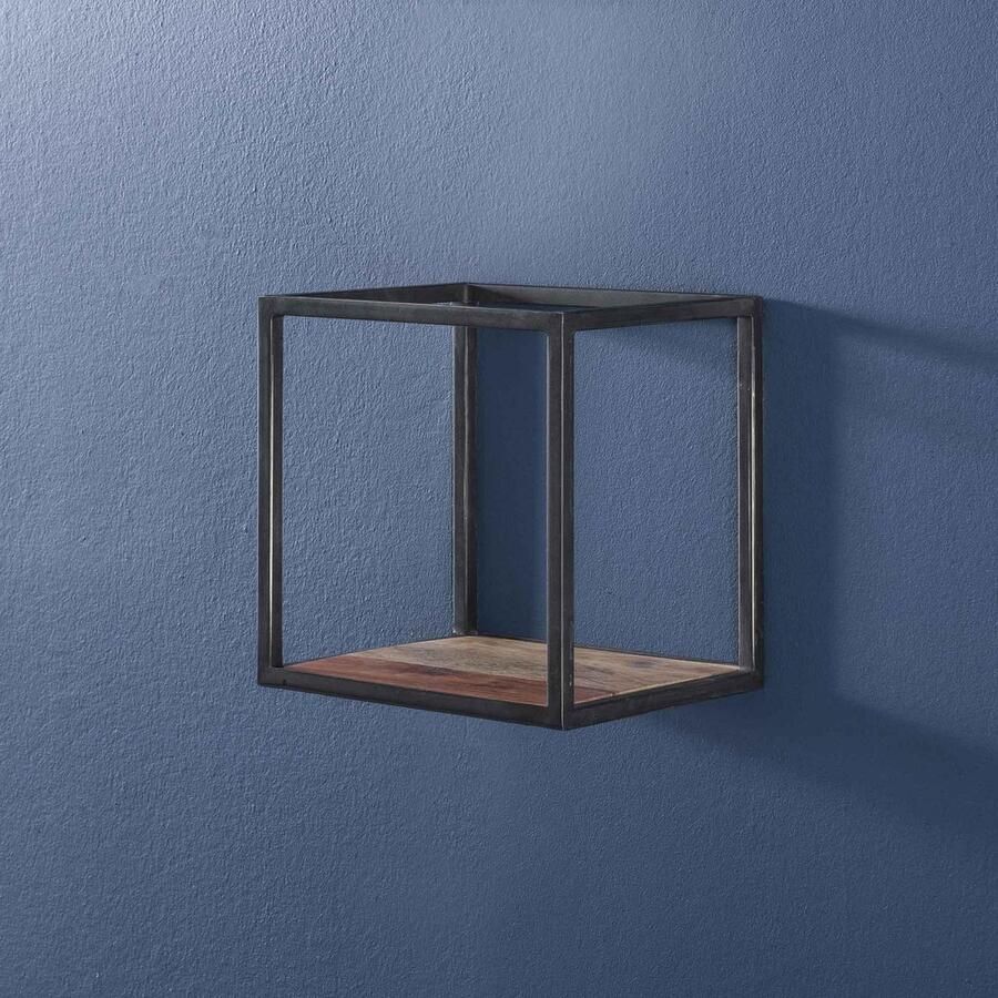 LifestyleFurn Wandrek Kendra 30 x 30cm Massief acacia naturel