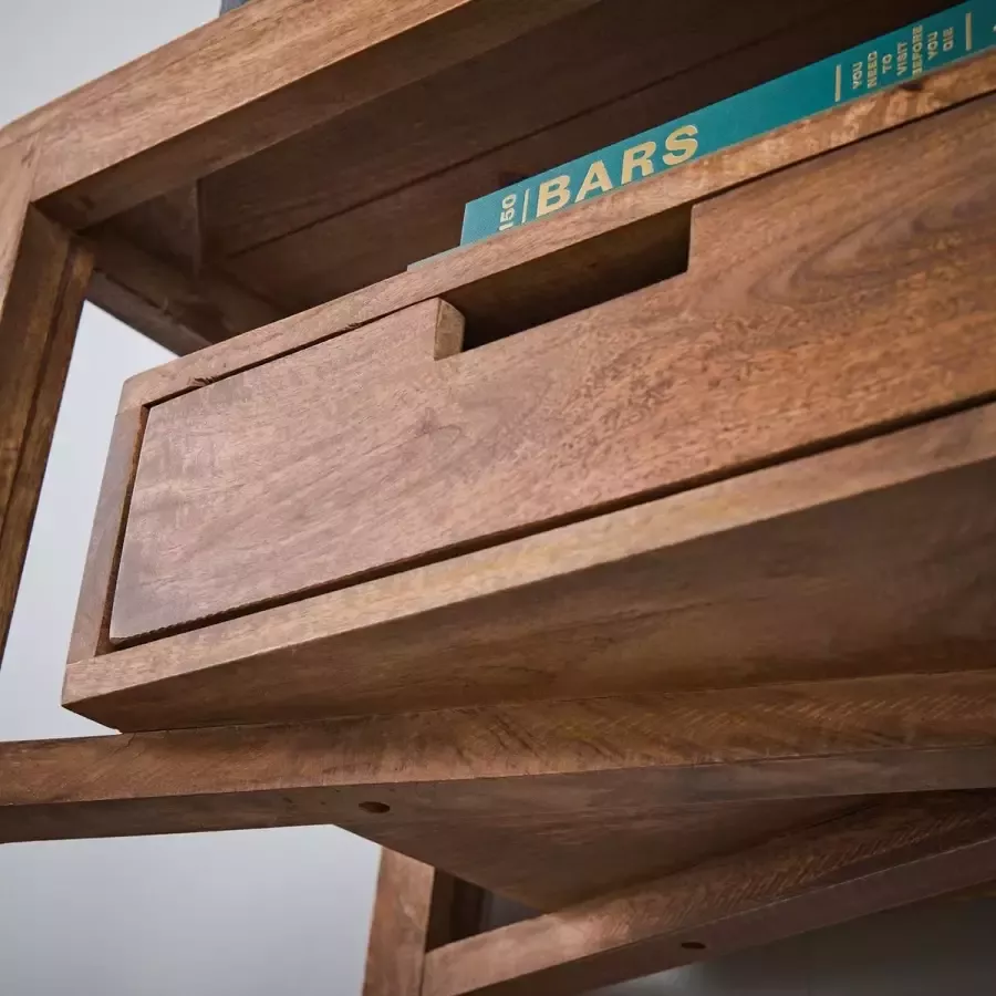 LifestyleFurn Sidetable 'Sahara' Mangohout 110cm