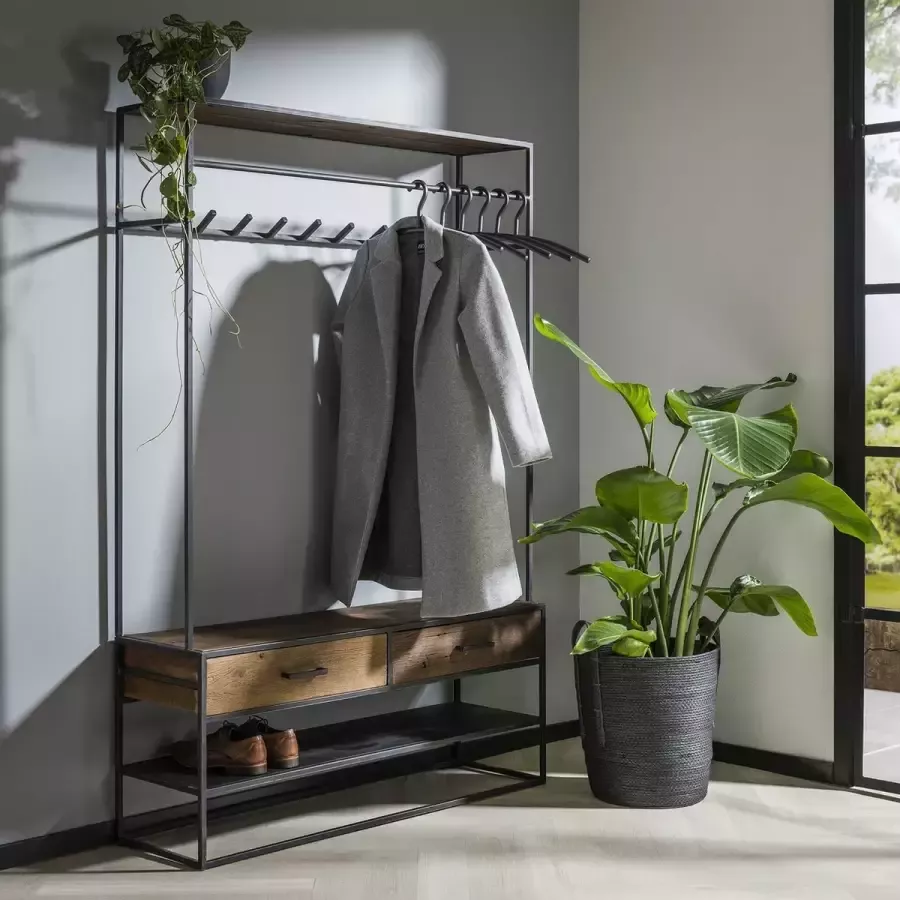 LifestyleFurn Staande Kapstok 'Stuco' 180 x 120cm - Foto 2