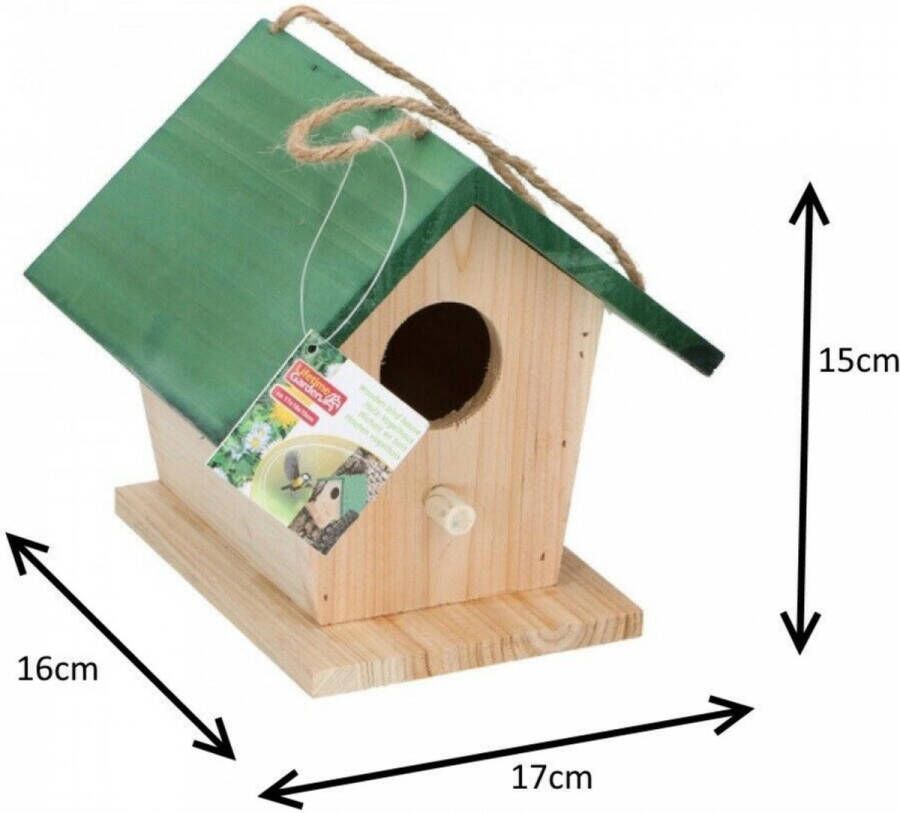 Lifetime Vogelhuisje 17 x 16 x 15 cm: Veilige Plek voor Vogels