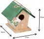Lifetime Vogelhuisje 17 x 16 x 15 cm: Veilige Plek voor Vogels - Thumbnail 2