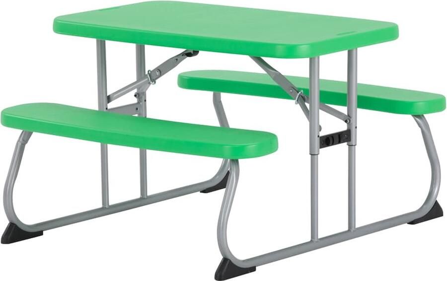 Lifetime Kindertafel Opvouwbaar Picknickset Groen