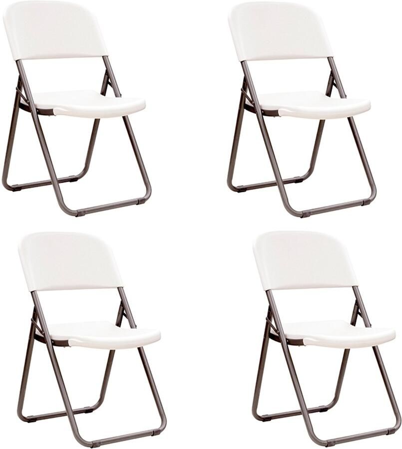 Lifetime Klapstoel Wit