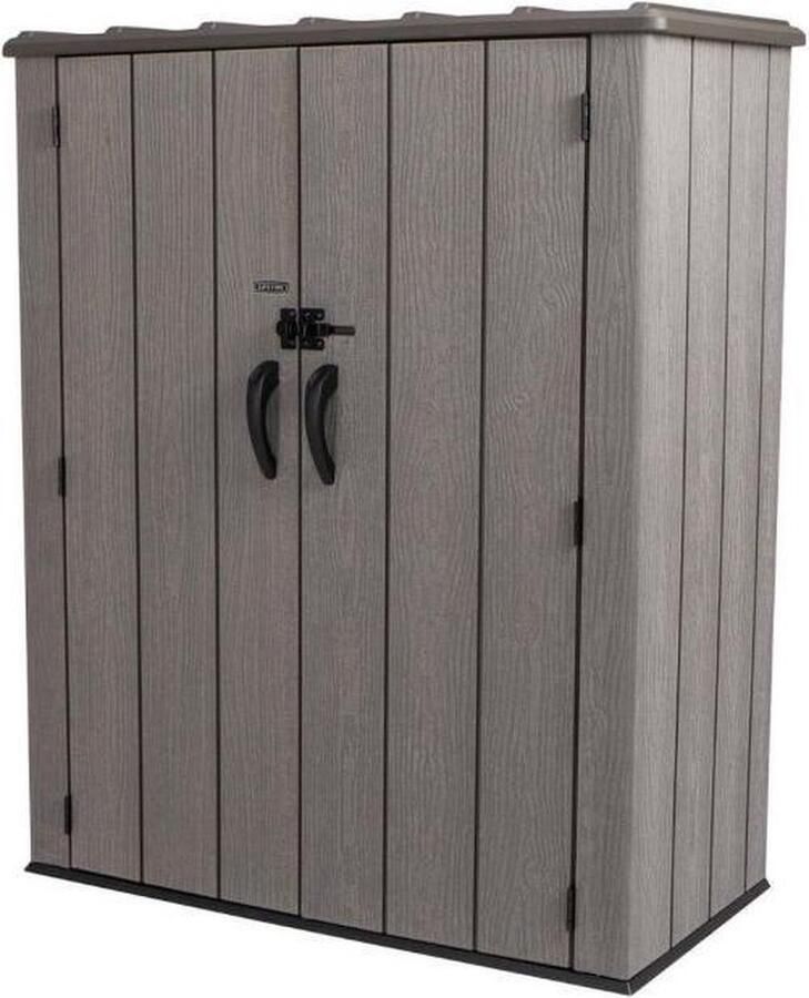 Lifetime LB60209 Tuinschuur Kunststof XL 70x136x172cm Grijs