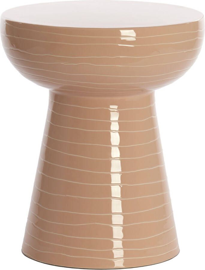 Light & Living Bijzettafel Ø35x41 cm NUNOA licht roze