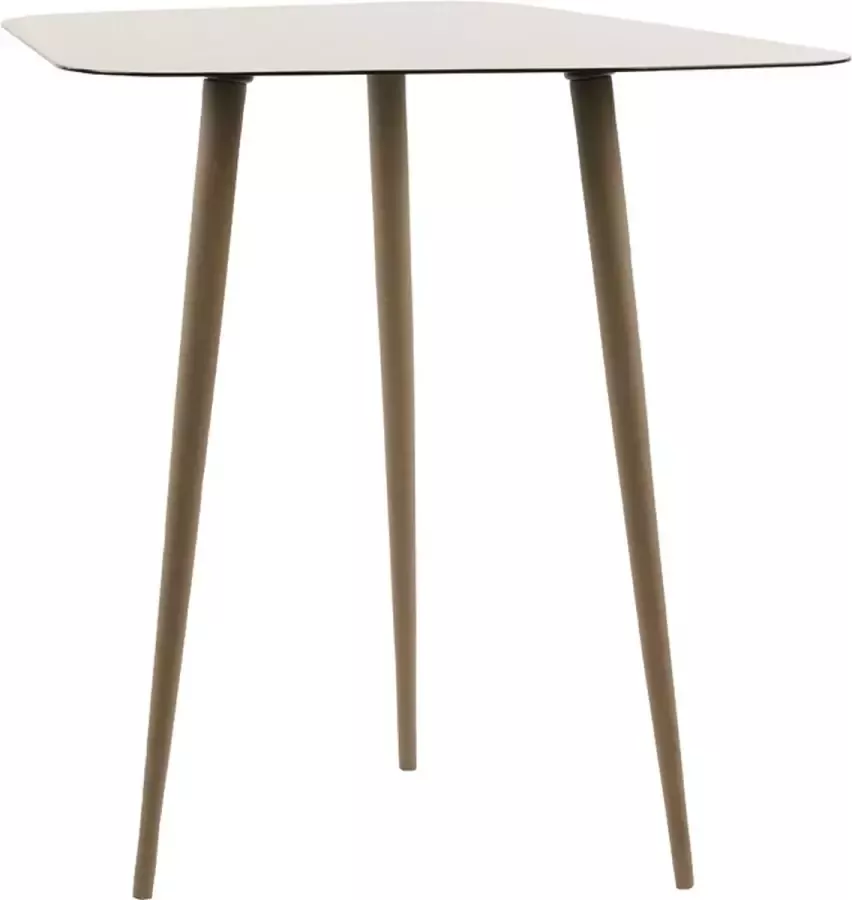 Light & Living Bijzettafel 'Menol' 52cm hoog kleur Bruin set van 2 stuks