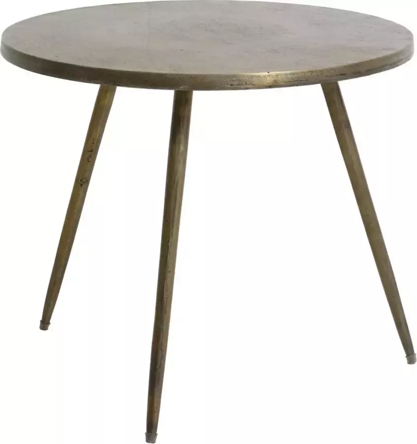 Light & Living Bijzettafel Monjas Antiek Brons Ø58cm Klassiek Oosters - Foto 1