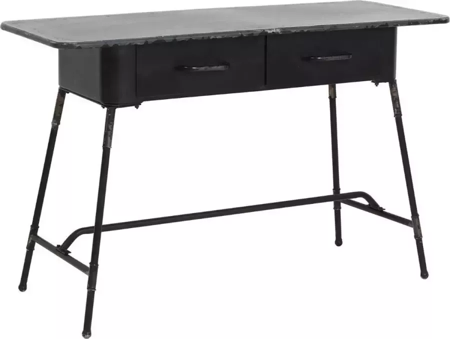 Light & Living Light&living Bureau 120x45 5x75 5 cm CATARAMA antiek zwart