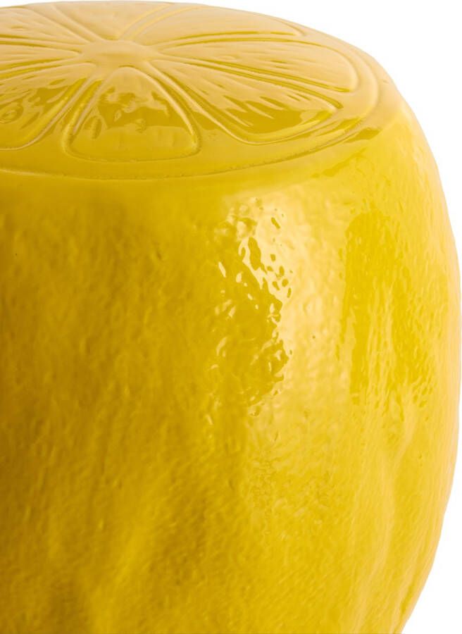 Light & Living Kruk Ø43x45 cm TIMOBO glans geel