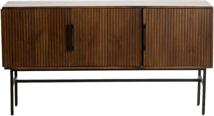 Light & Living Abage wandkast 150x40x80 cm hout donkerbruin