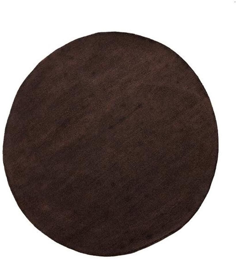 Light & Living Arcola vloerkleed ø220 cm donkerbruin