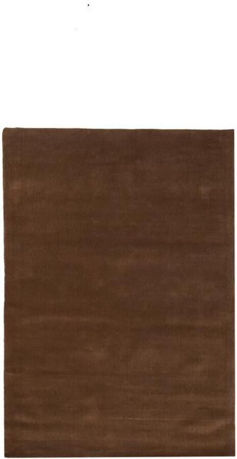 Light & Living Azusa vloerkleed 160x230 cm wol olijfgroen