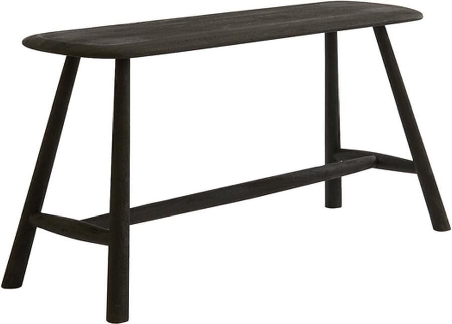 Light & Living Bankje Cerfs Zwart 89.5x32.5x45.5cm Modern - Foto 2