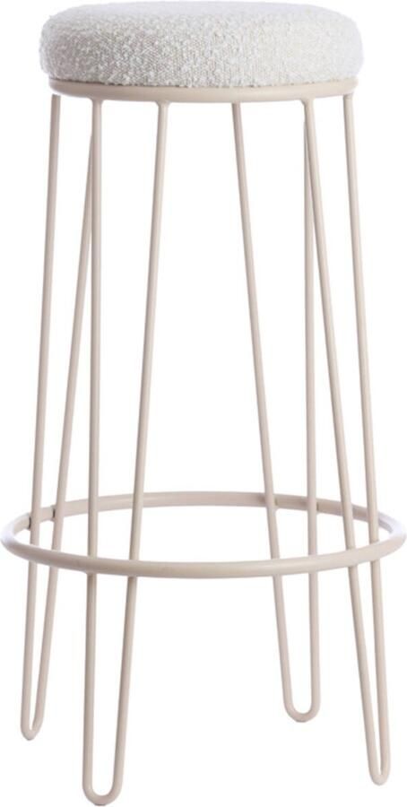 Light & Living Barkruk ALICE Ø14x73cm Wit