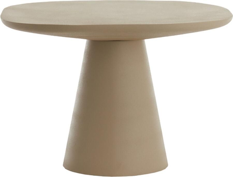 Light & Living Light&living Bijzettafel 60x60x41 cm ABALA mat licht grijs