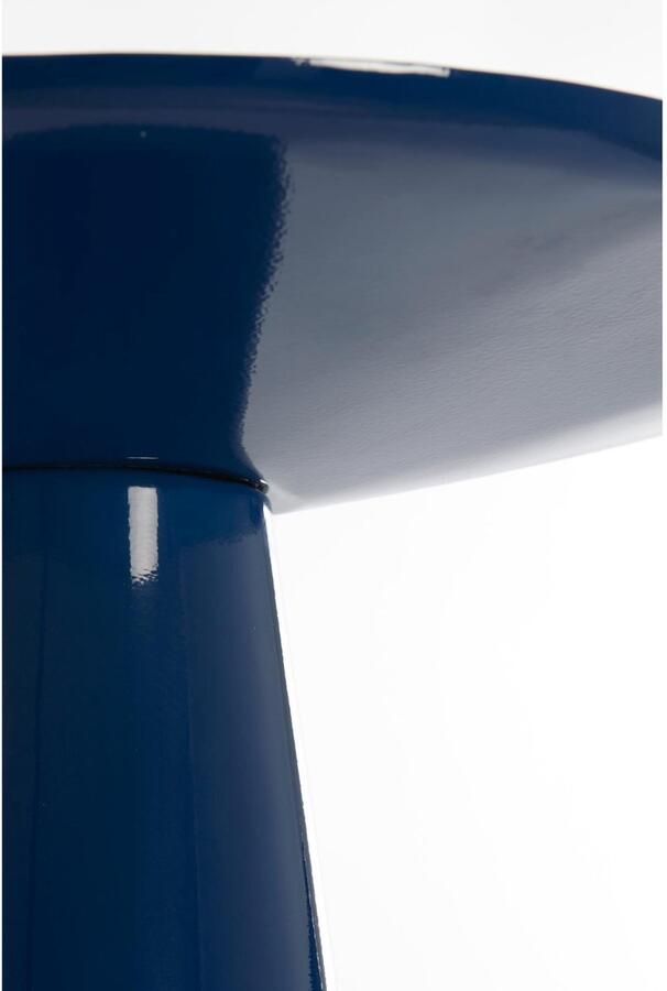 Light & Living Bijzettafel Abala Donkerblauw 28x28x53cm Modern