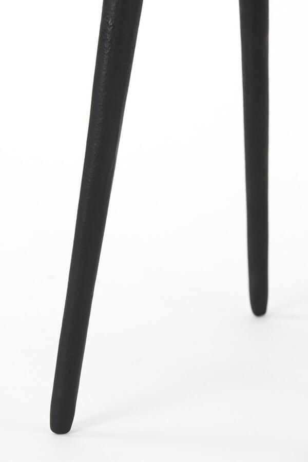 Light & Living Light&living Bijzettafel Ø34x41 cm ASARPAI mat zwart - Foto 2