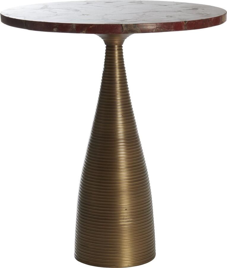 Light & Living Bijzettafel BAHIA Ø52x59cm Rood