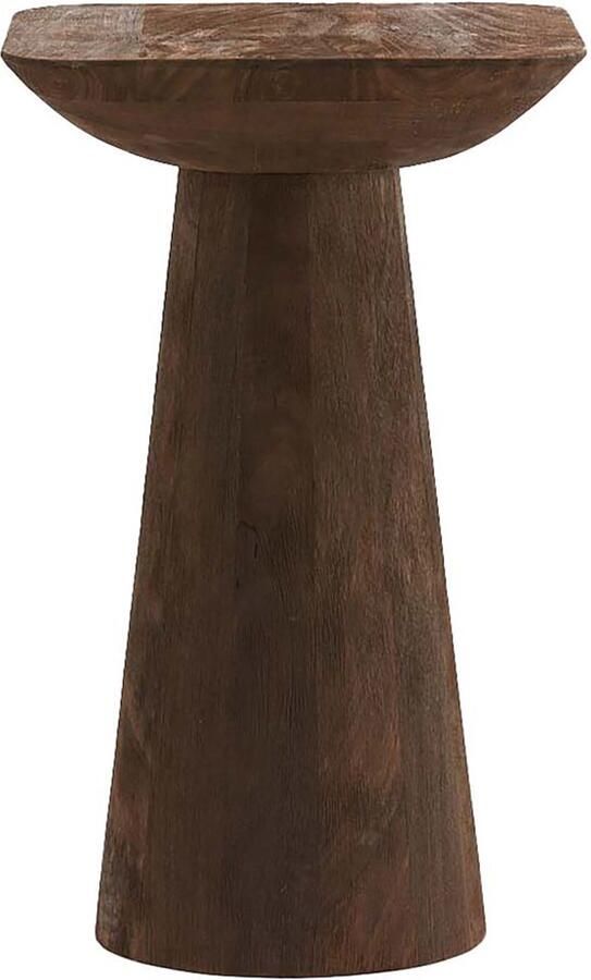 Light & Living Light&living Bijzettafel 33x33x53 cm DEGO mat donker bruin